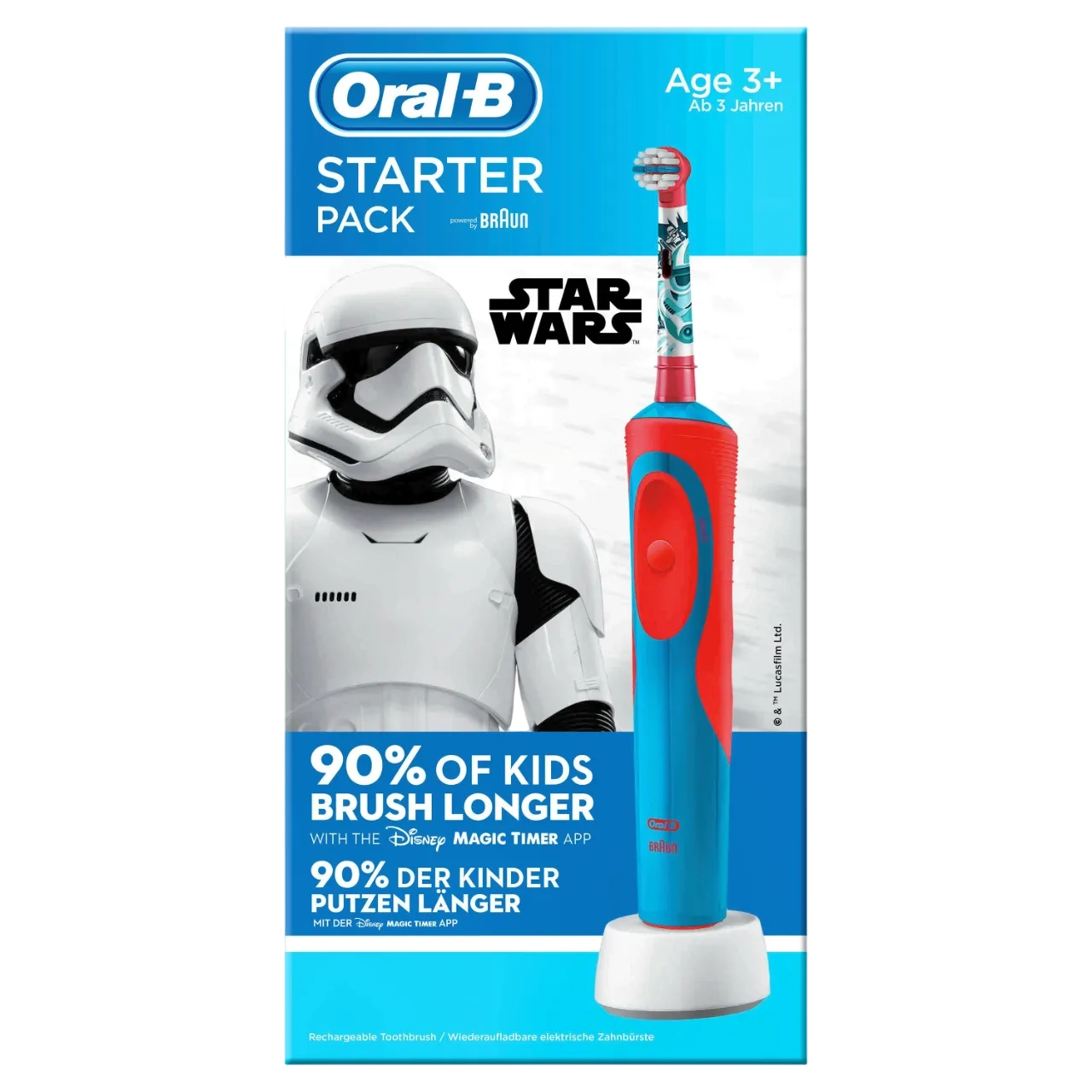 Oral-B Vitality Starter Pack Electric Toothbrush Star Wars