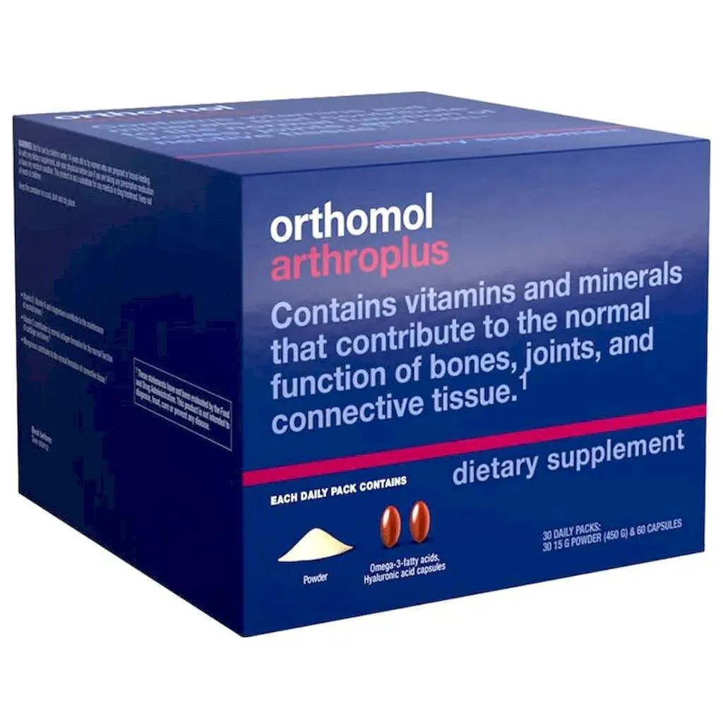 Orthomol Arthoplus Supplement Powder + Capsules, Pack Of 30's