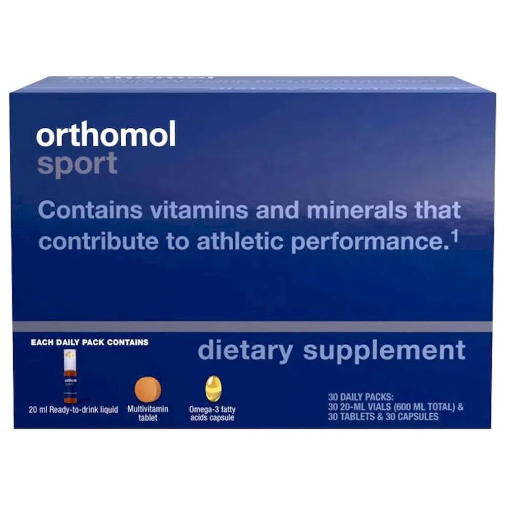 Orthomol Sport Multivitamin & Minerals Vials 20ml, Pack Of 30's