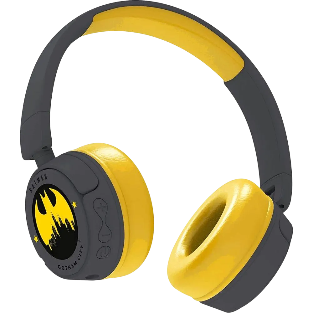 Otl Dc Comics Batman Gotham City Kids' On-ear Wireless Headphones Grey Otl-dc0984