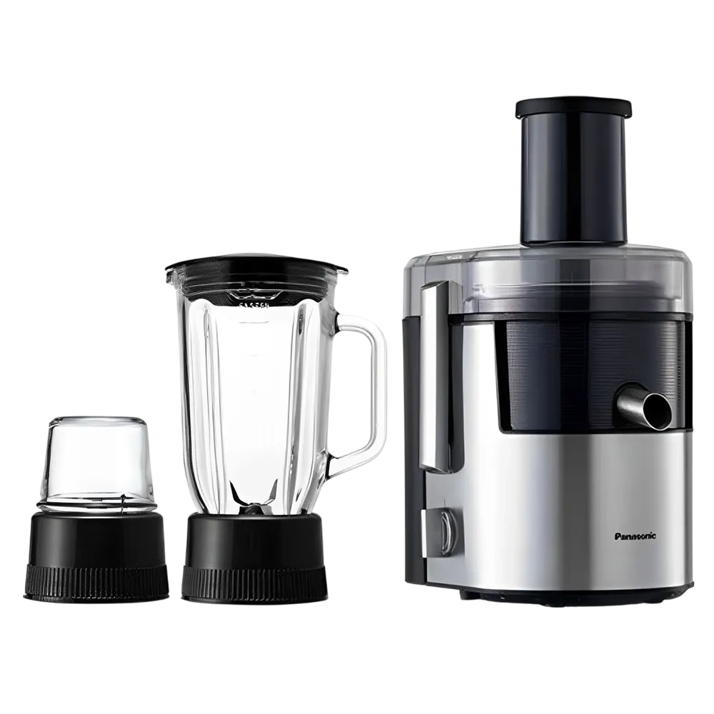 Panasonic 3-in-1 Juicer Extractor, Blender, Grinder 800w Mj-dj31