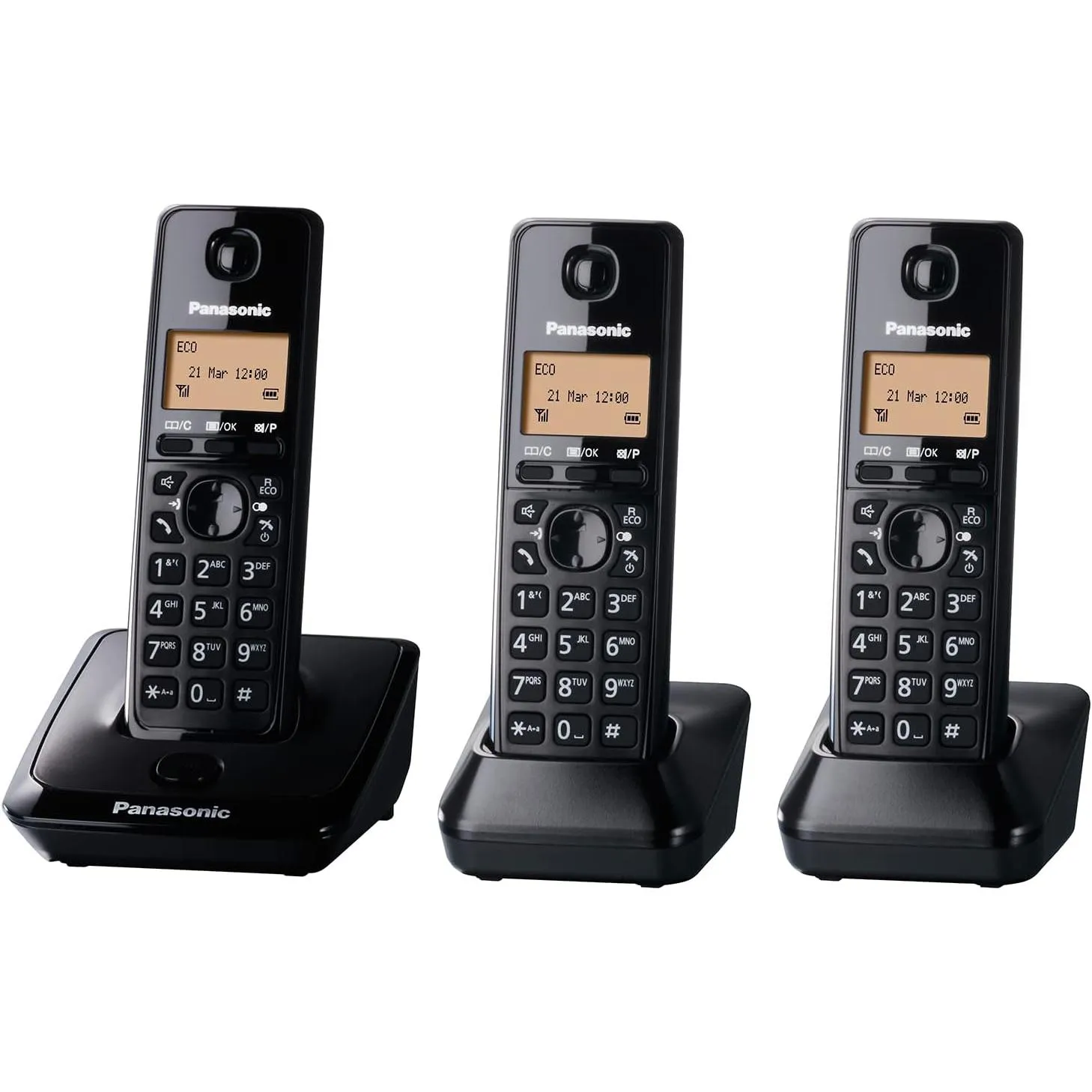 Panasonic Cordless Phone Black Ueb Kx-tg2713