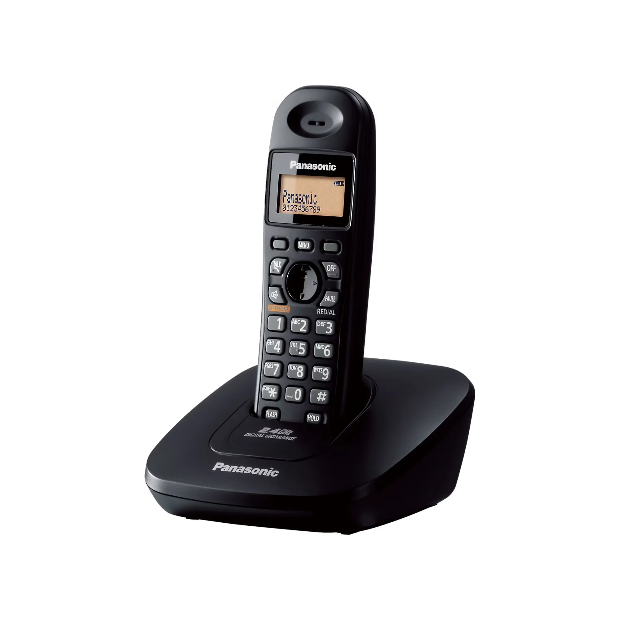 Panasonic Cordless Telephone Kx-Tg3611 Black