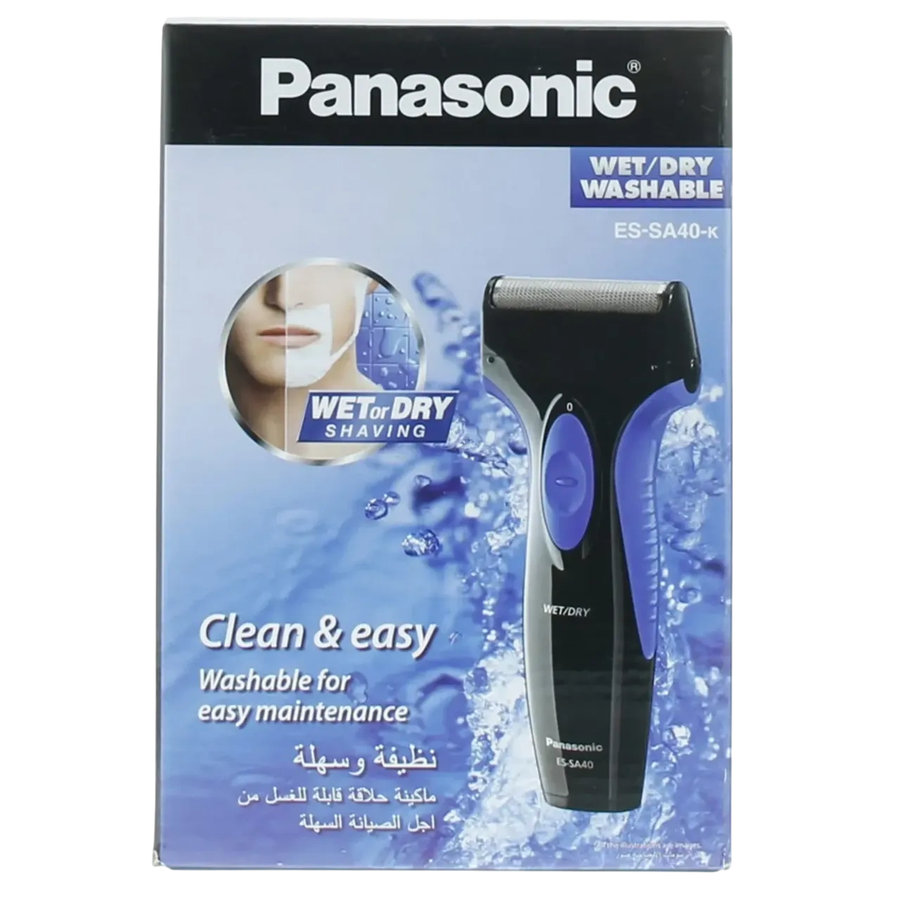 Panasonic Pro Curve Wet And Dry Shaver Es-sa40-k