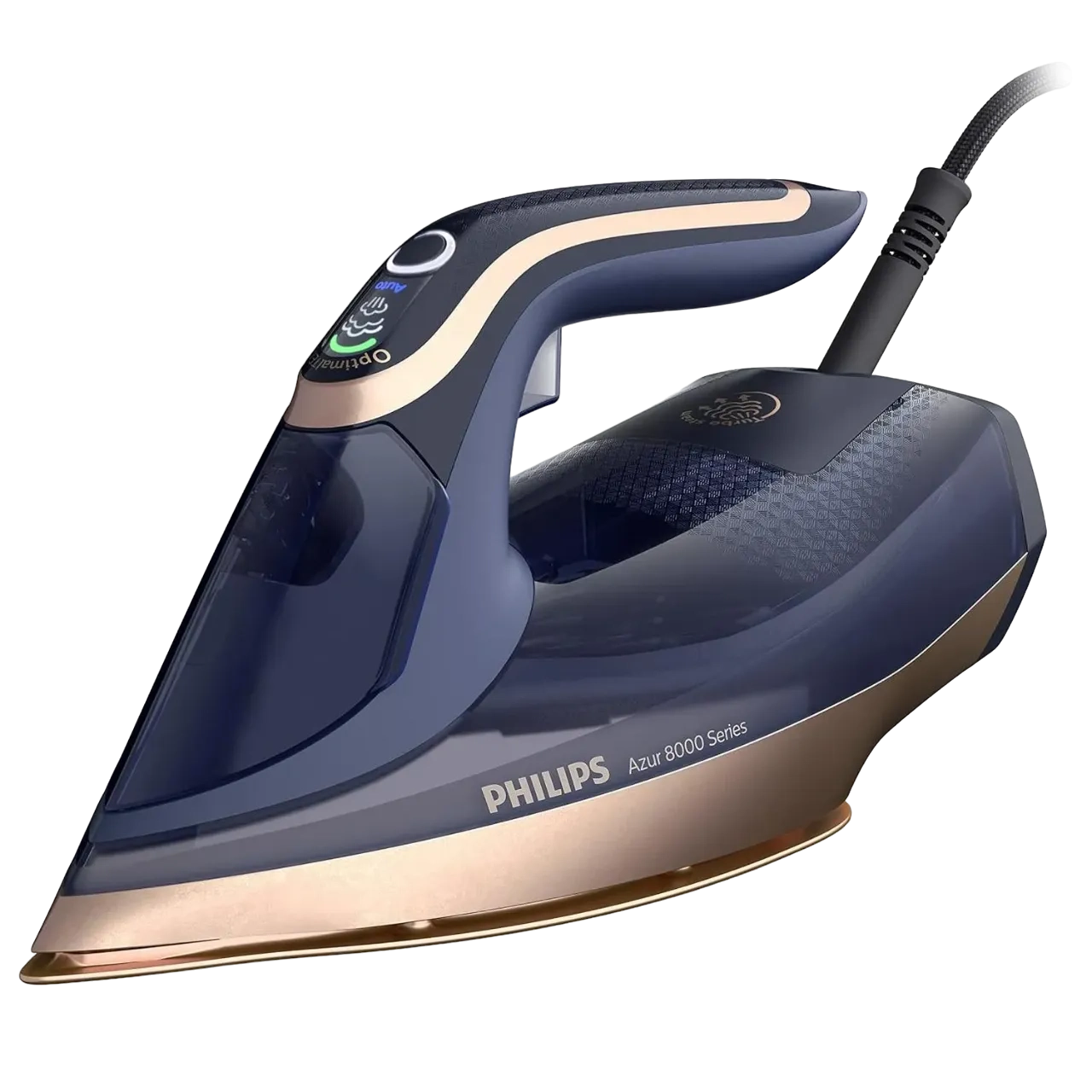 Philips Azur 8000 Series Steam Iron 3000W, Dark Blue, Dst8050-26