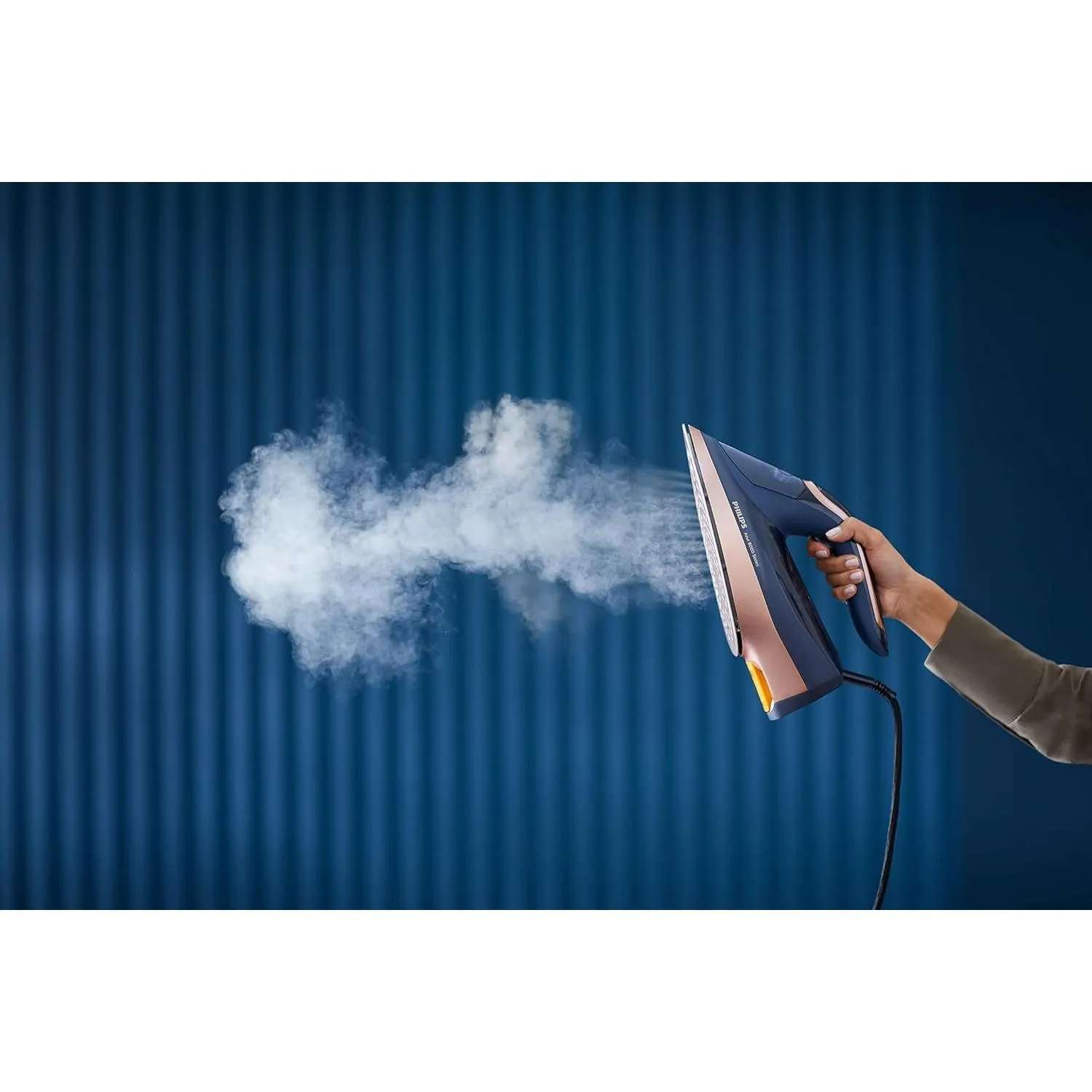 Philips Azur 8000 Series Steam Iron 3000W, Dark Blue, Dst8050-26
