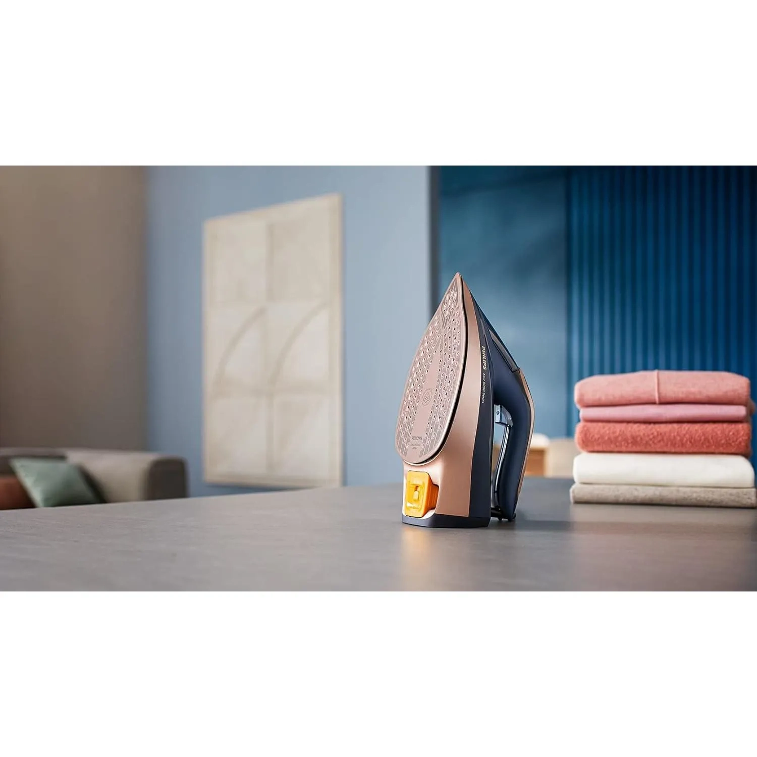 Philips Azur 8000 Series Steam Iron 3000W, Dark Blue, Dst8050-26