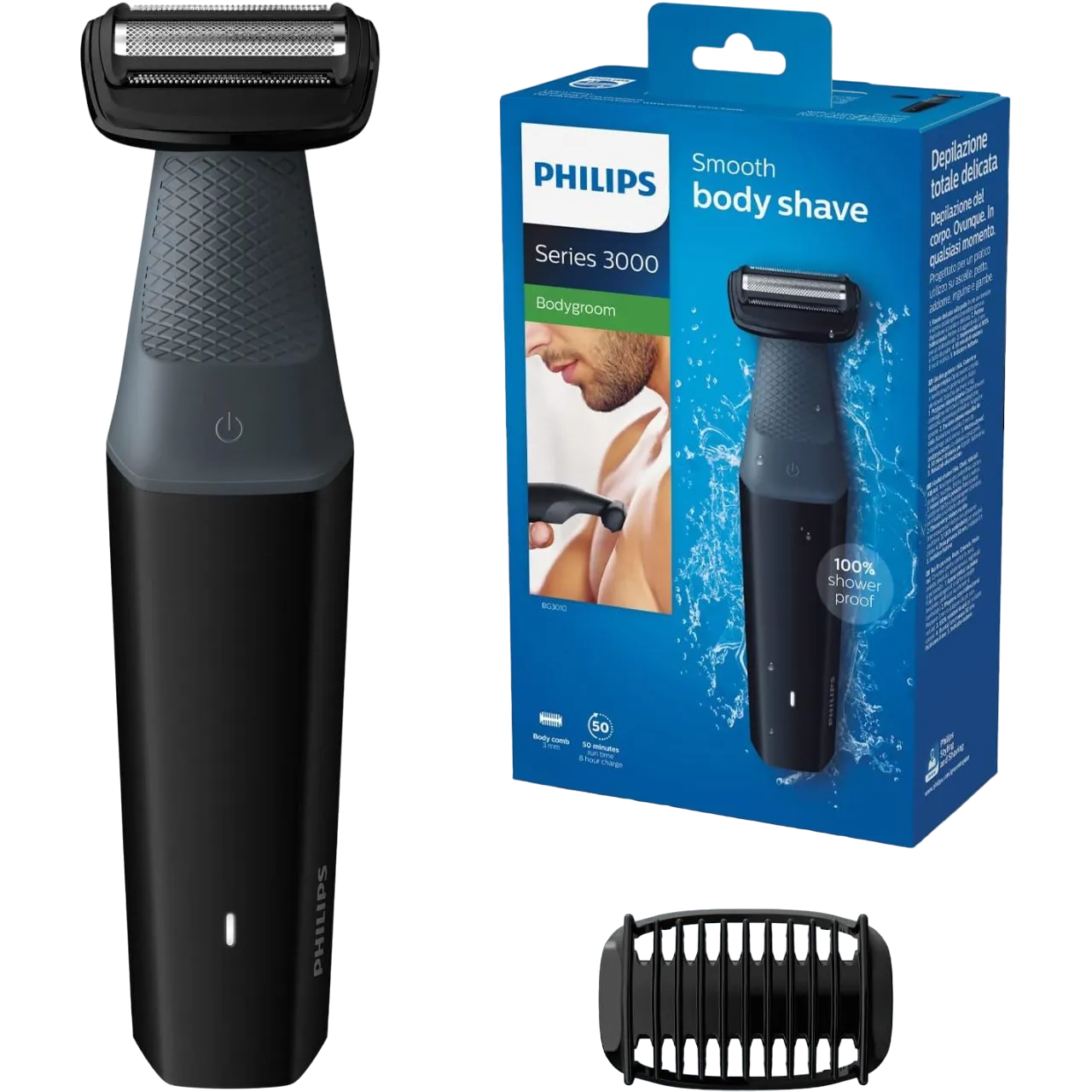 Philips Bodygroom Series 3000 Wasserfester Bodygroomer Modell BG3010/15