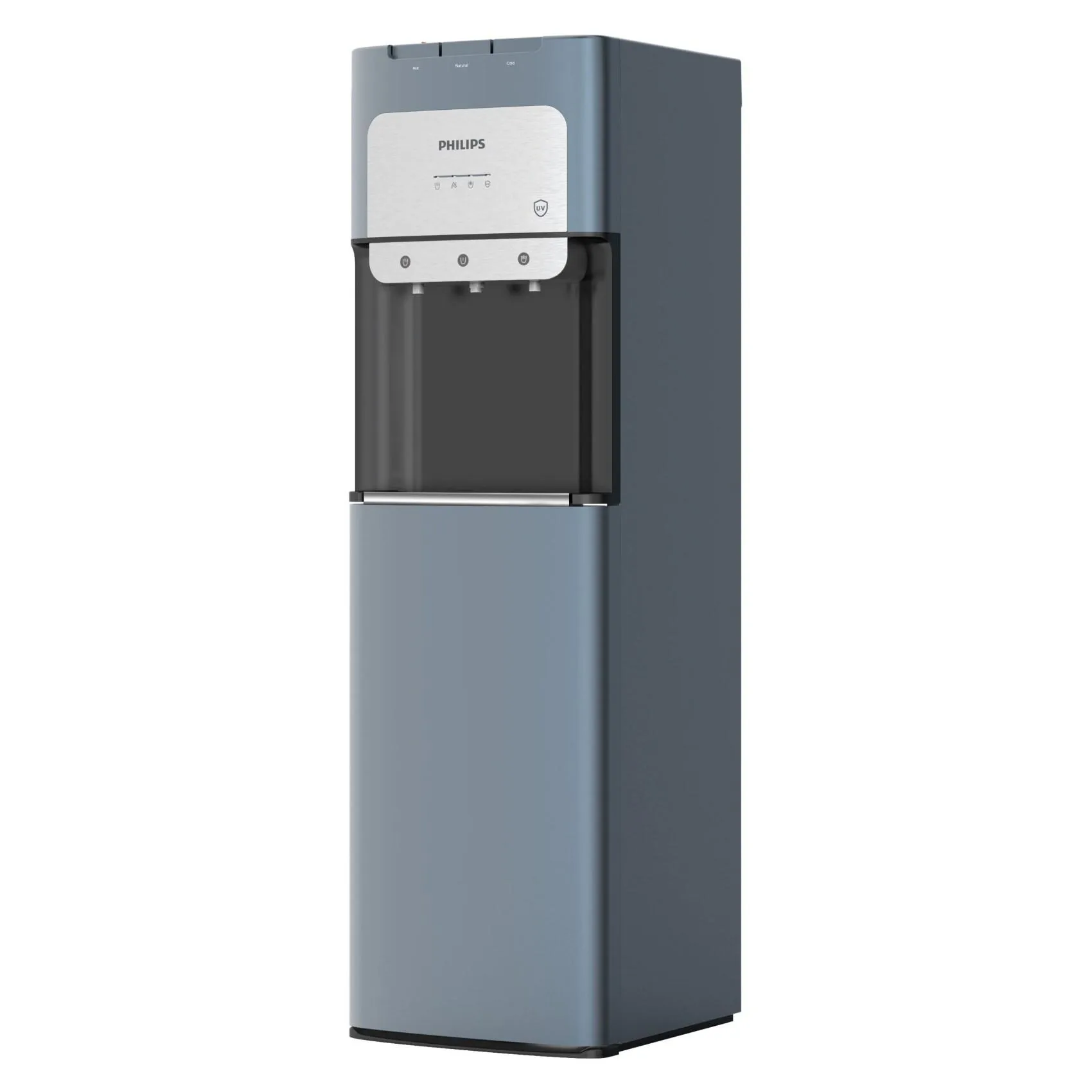 Philips Bottom Loading Water Dispenser With Uv-led Dark Grey Add4970dgs/56