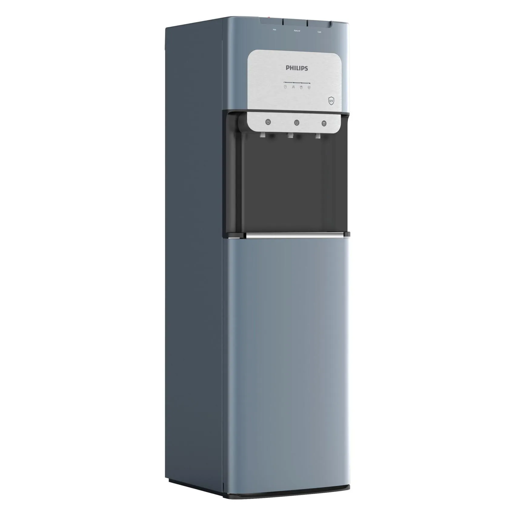 Philips Bottom Loading Water Dispenser With Uv-led Dark Grey Add4970dgs/56
