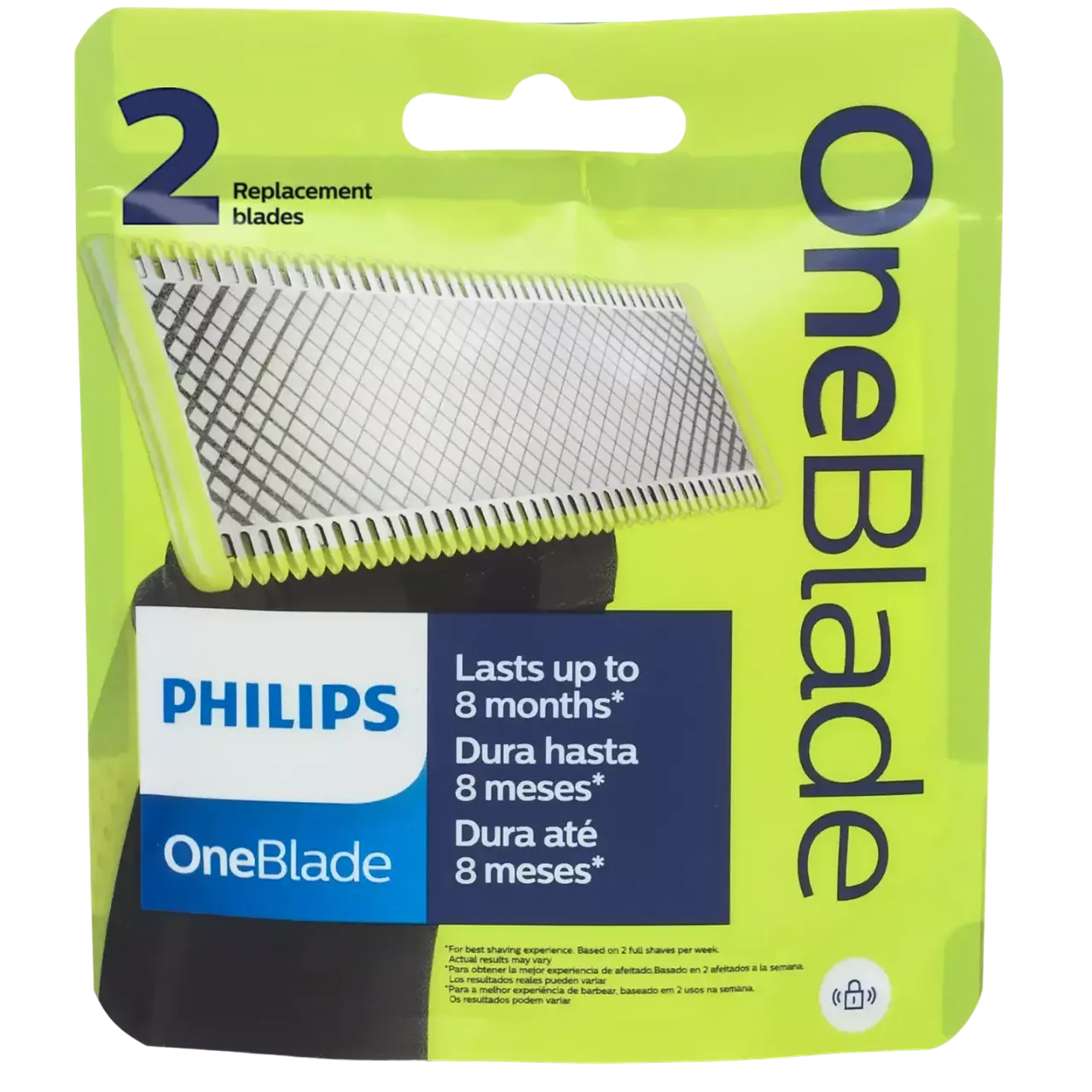 Philips Oneblade Replaceable Blade Green Qp220/51