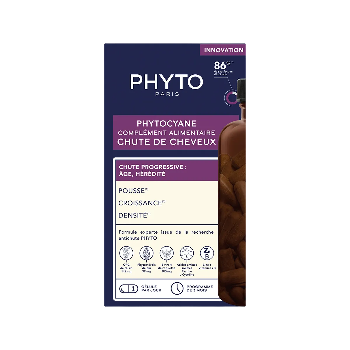 Phyto Cyane Progressive Hair Loss Treatment 84 Capsules