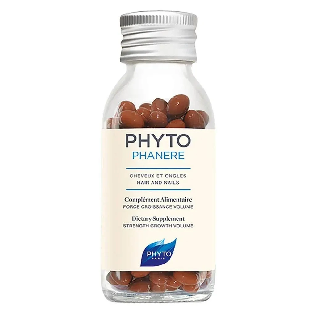 Phyto Phytophanere Hair & Nail Supplement Capsules, Pack Of 120's