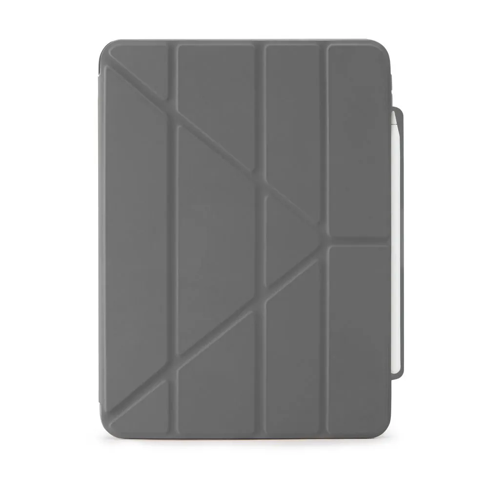 Pipetto Ipad Pro 11 Origami Folio Smart Case No.3 With Pencil Case Grey P053-50-af