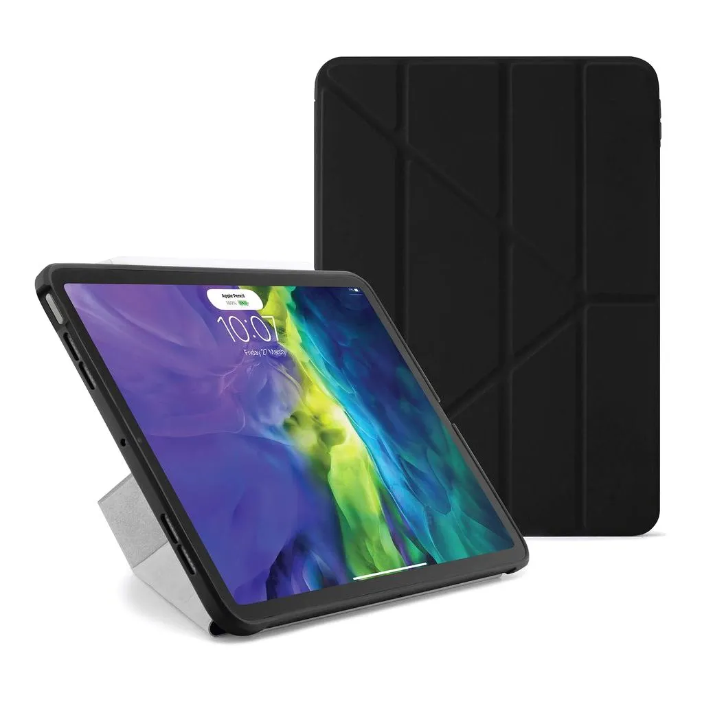 Pipetto Origami No1 Original Tpu Case For Ipad Pro 11 2021 Black P045-49-t