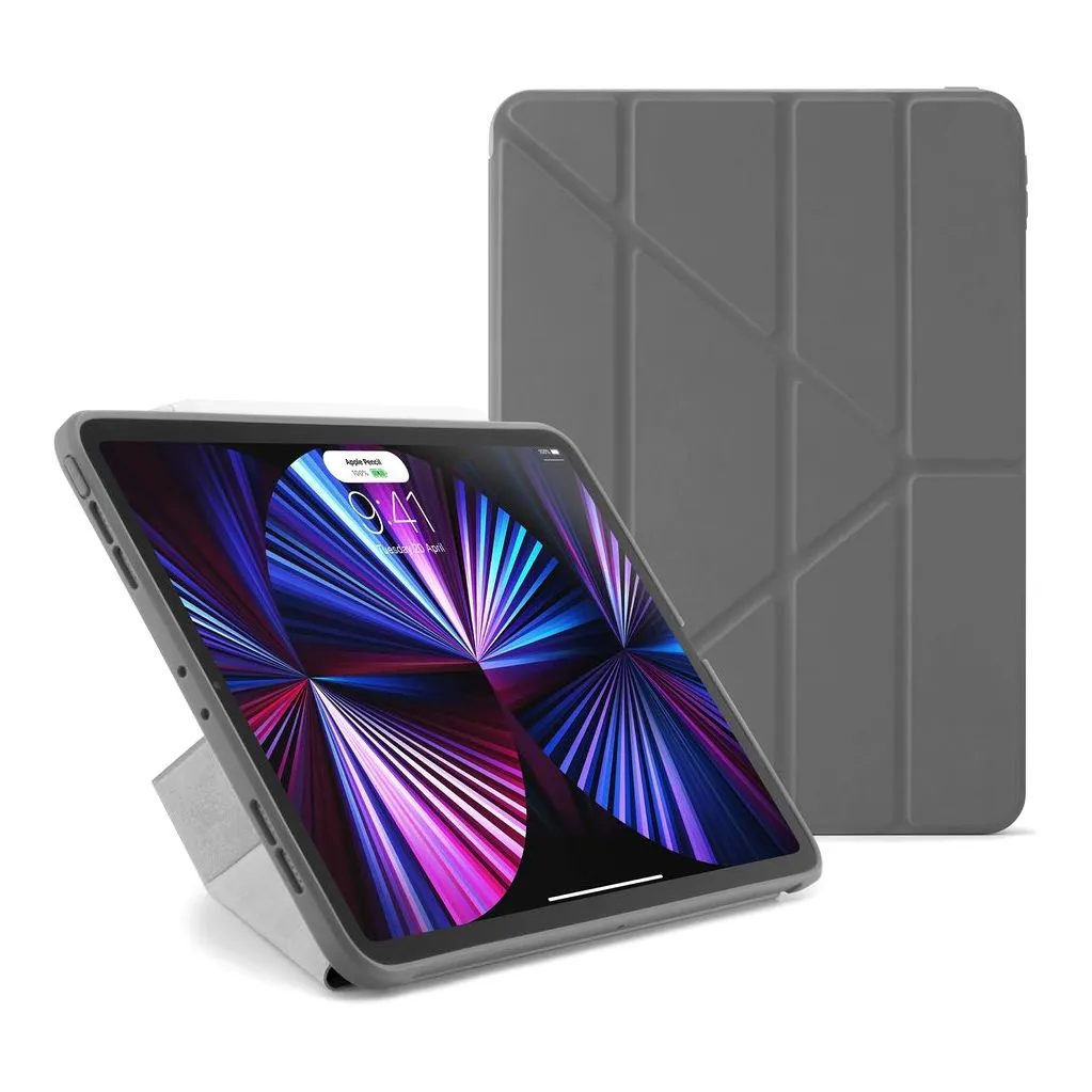 Pipetto Origami No1 Original Tpu Case For Ipad Pro 11 2021 Dark Grey P045-50-t