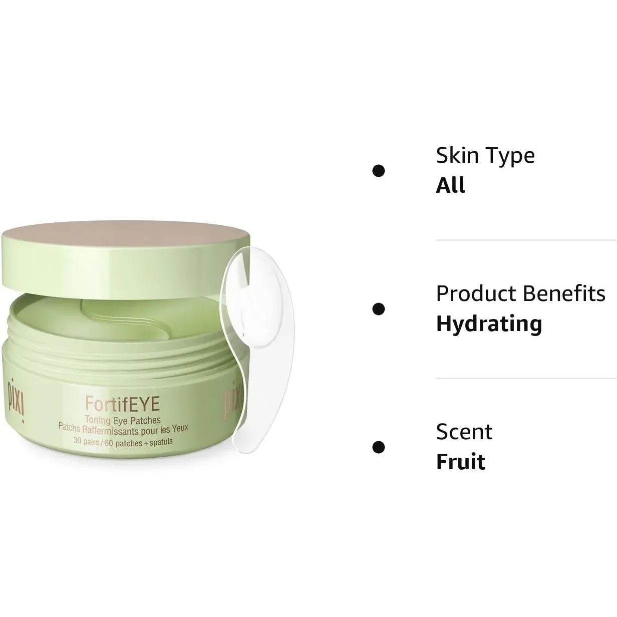 Pixi Beauty Fortifeye Firming Hydrogel Under-Eye Patches 30 Pairs