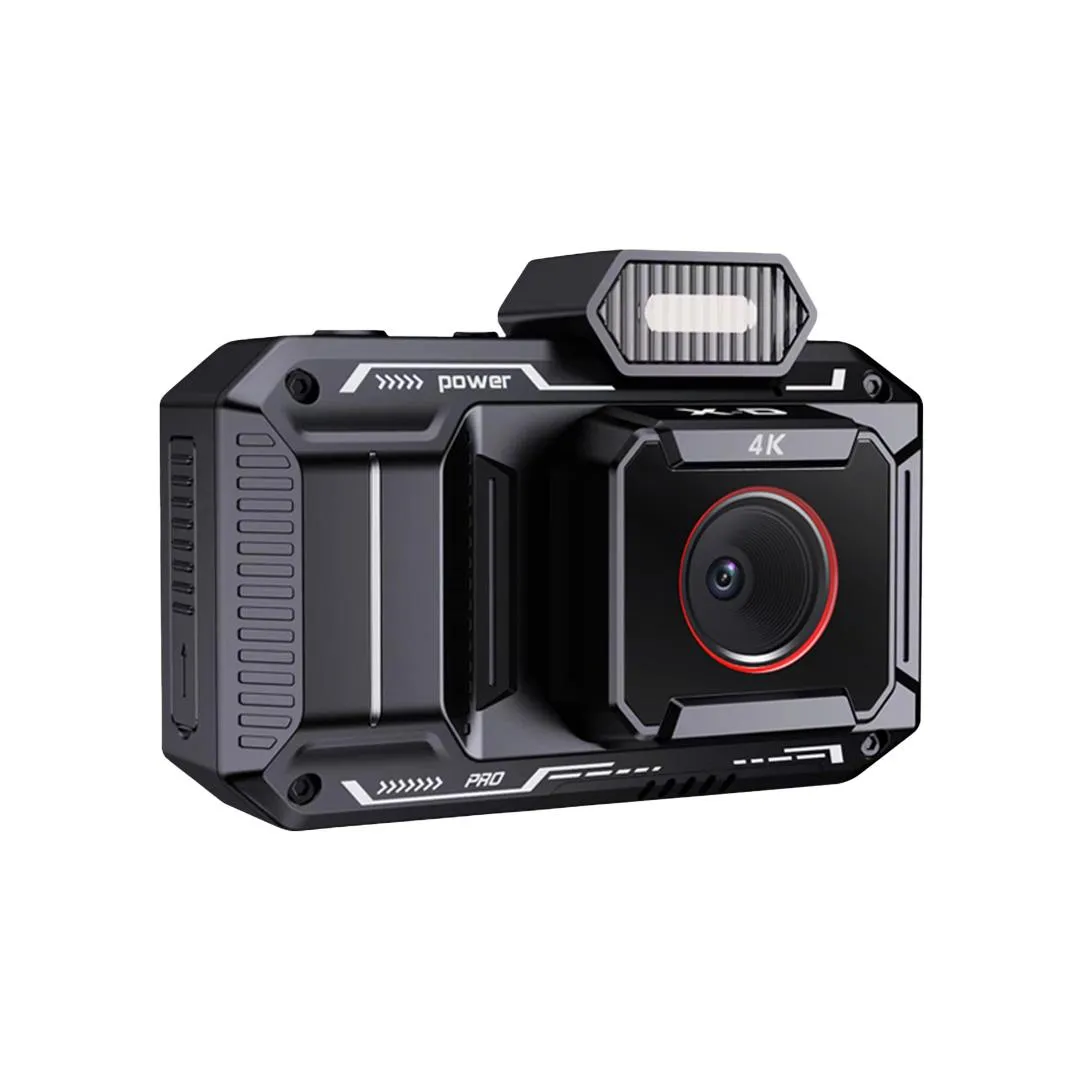 Porodo Advanced Digital Camera Video Stabilization & 18x Zoom Black Pd-fhdcam48-bk