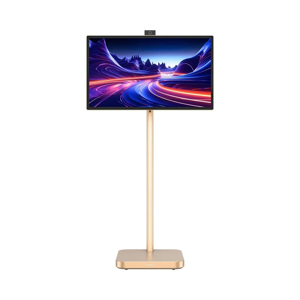 Powerology 32 Inch Google 4k Screen 4k Camera Gold P32uhdtgd