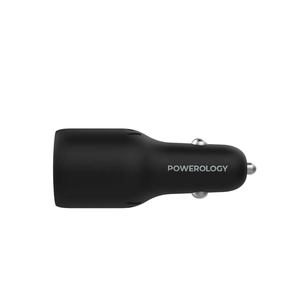 Powerology Triple Ports Car Charger Power Dash 3.0 Pccsr014