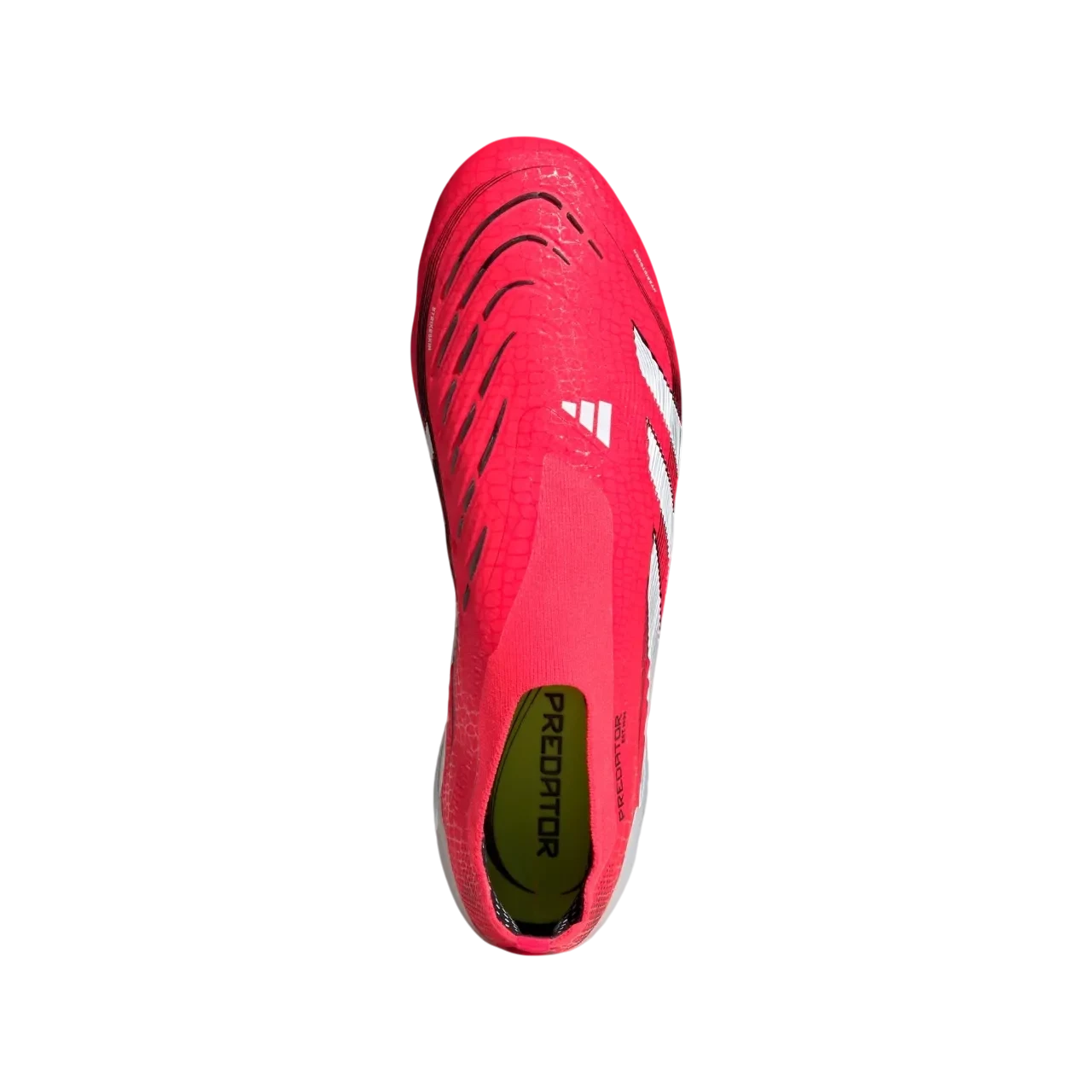 Adidas Predator Elite Firm Ground Boots Lucid Red / Cloud White / Core Black Size 40 2/3