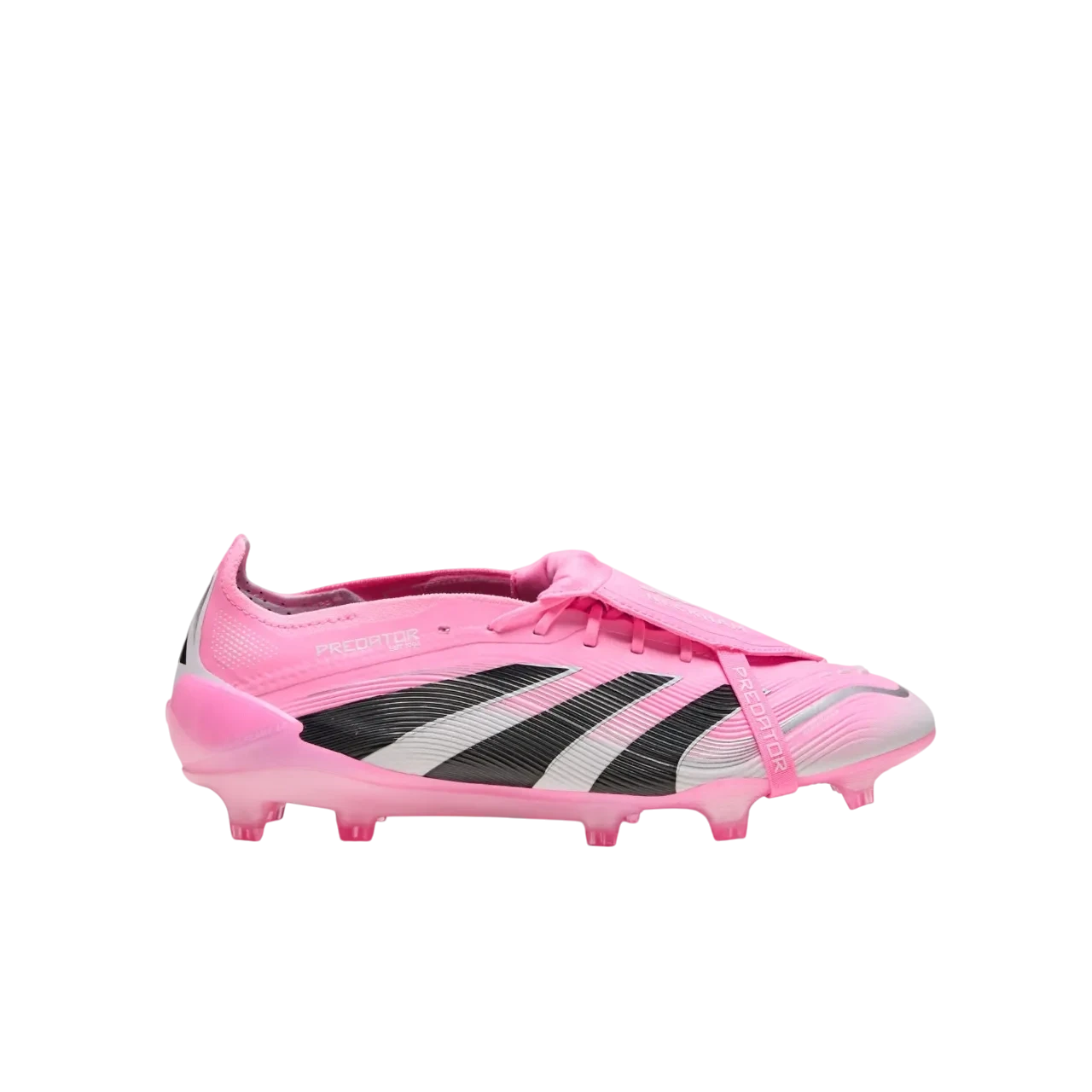 Adidas Predator Elite Fold-over Tongue Firm Ground Football Boots Beckham Beam Pink / Core Black / Cloud White Size 40