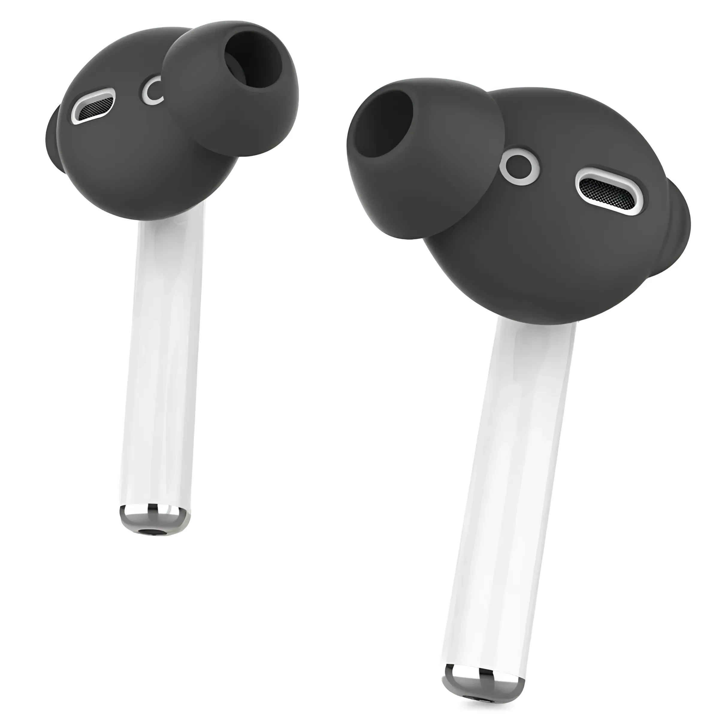 Promate Airpods Ear Tips For Apple Airpods And Airpods 2, Podskin Black