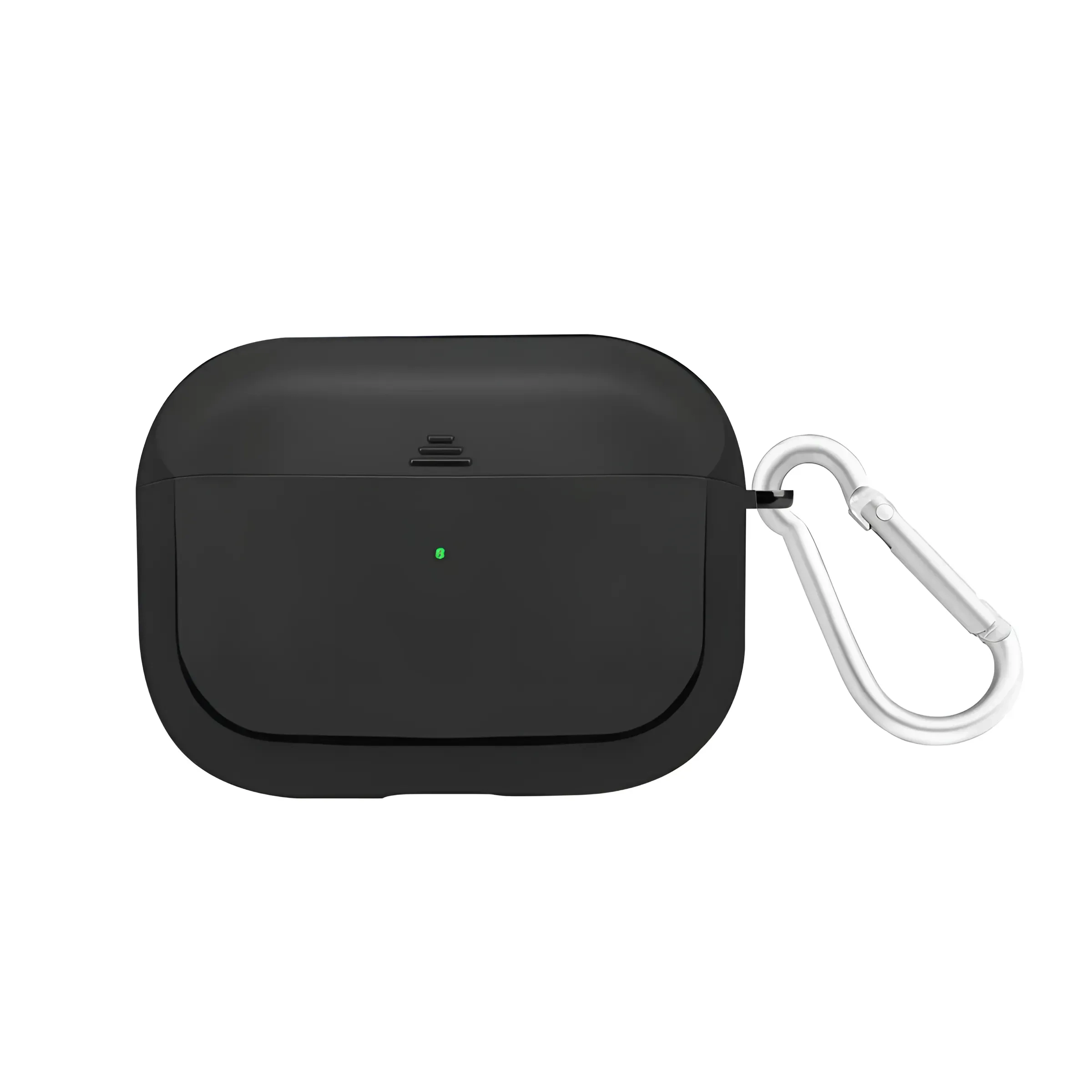 Promate Lightweight Impact-resistant Electroplated Tpu Slim-fit Protective Cover For Apple Airpods Pro Gowy-pro Black