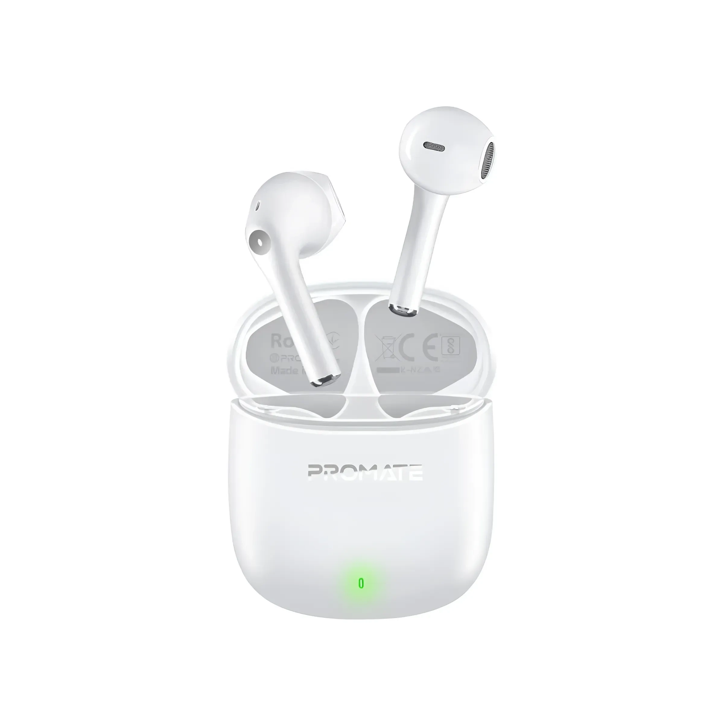 Promate Lima In-ear Bluetooth V5.3 True Wireless Earbuds White