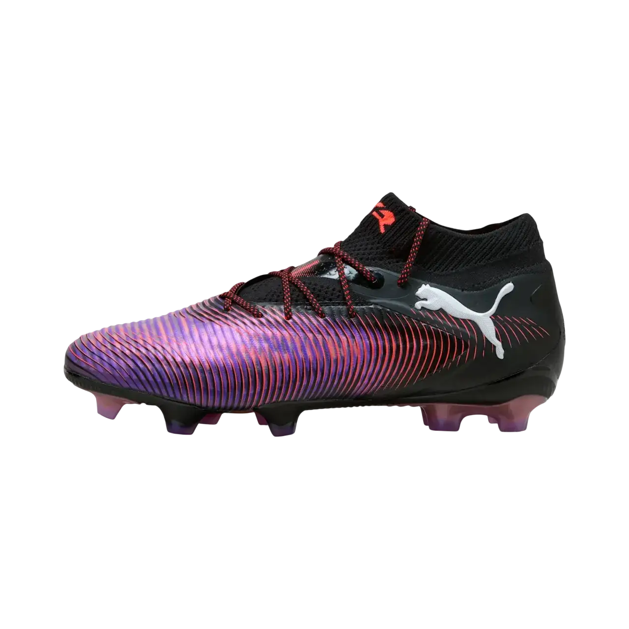 Puma Future 8 Ultimate Fg Football Boots Unisex Puma Black-puma White-glowing Red Size 40.5