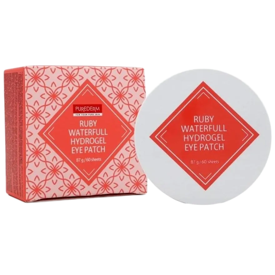Purederm Ruby Waterfull Hydro Gel Eye Patches (60 Sheets)