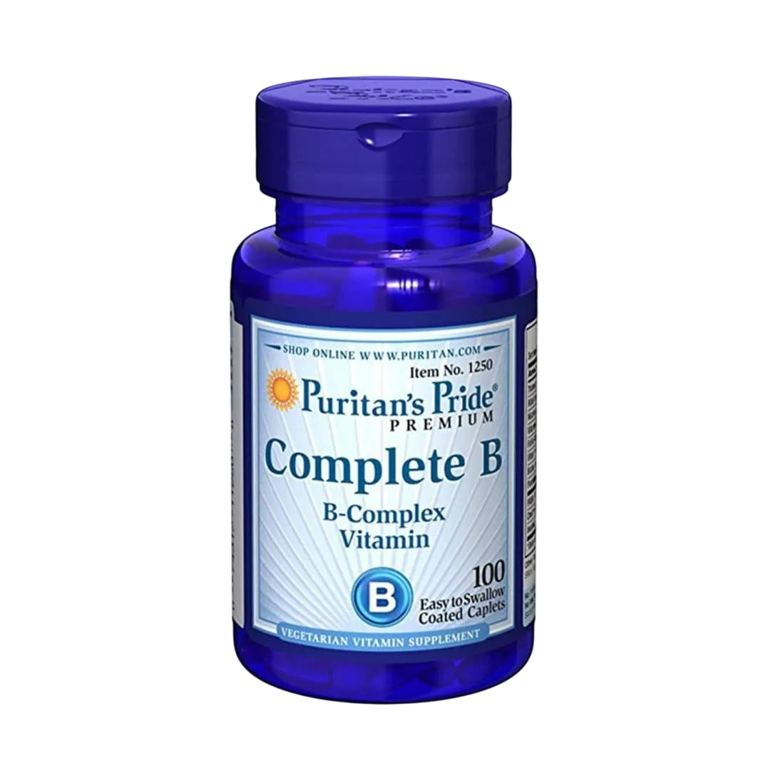 Puritans Pride Complete Vitamin B Complex 100 Caplets