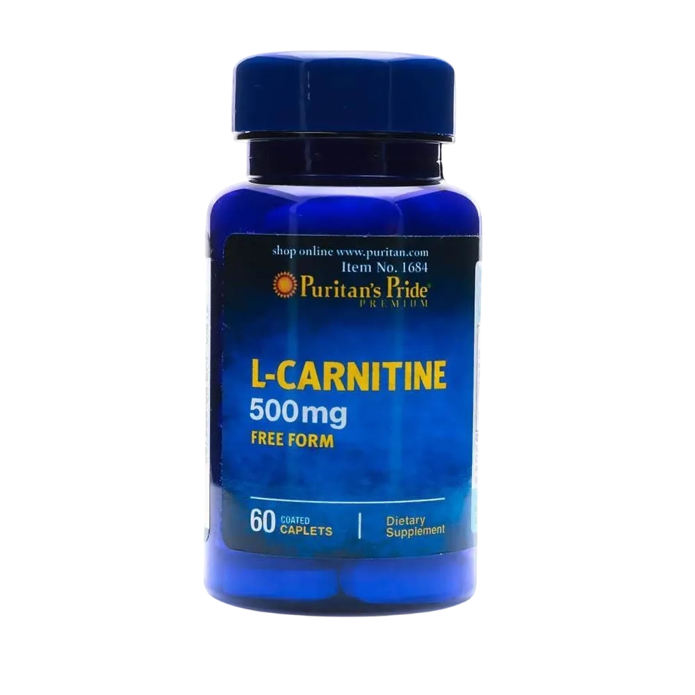 Puritans Pride L Carnitine 500mg 60 Tablets