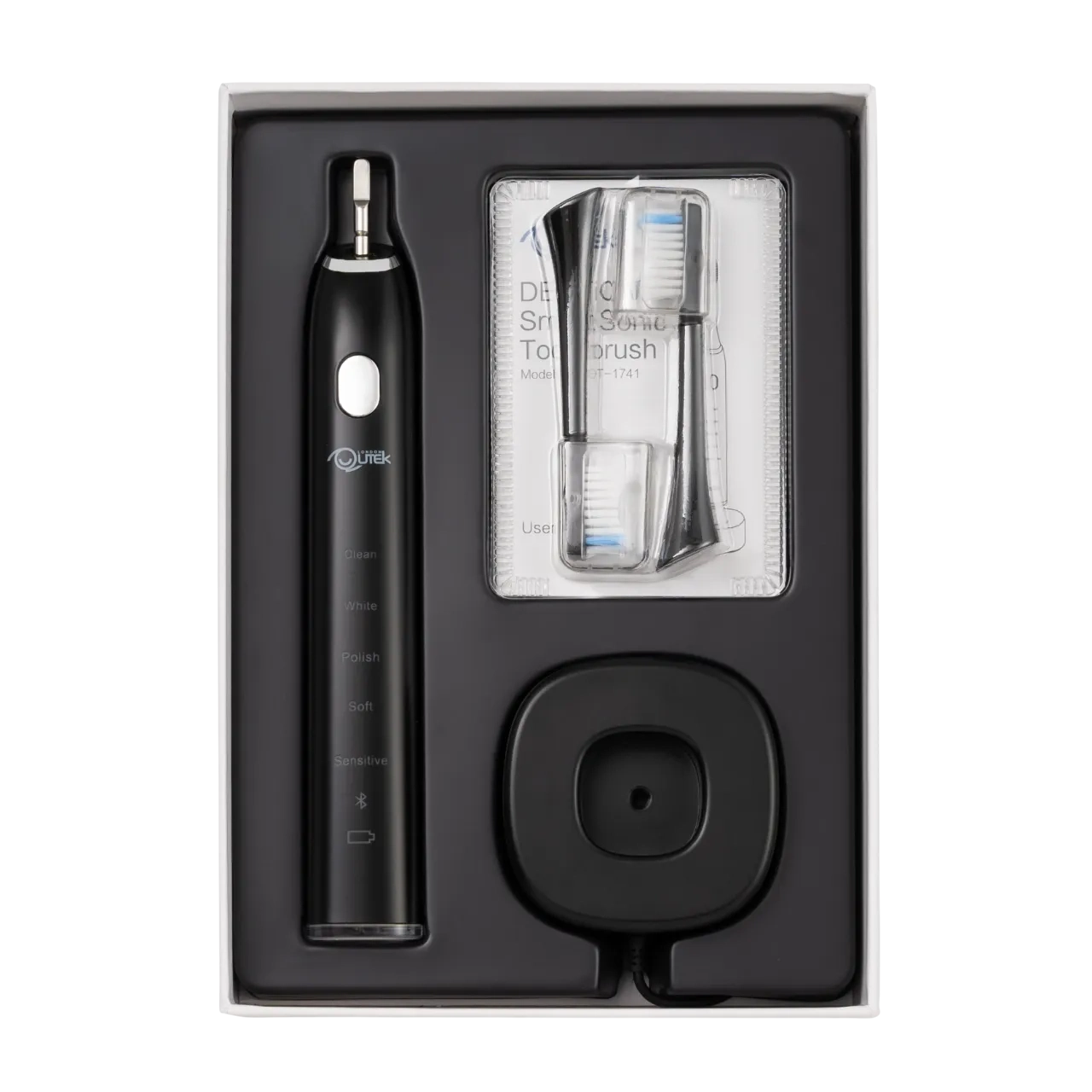 Qutek Denticare Smart Sonic Toothbrush Black