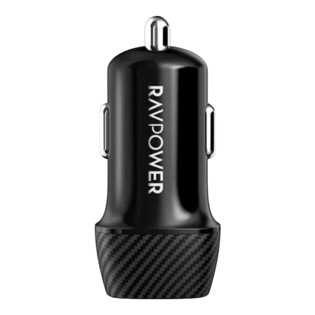 Ravpower Pd 20w 1 Port Usb-c Car Charger Rp.vc1017.bk