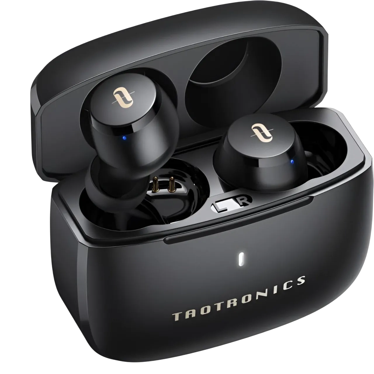 RAVpower Taotronics True Wireless Stereo Earbuds, Black, Rp.tt-bh097.bk