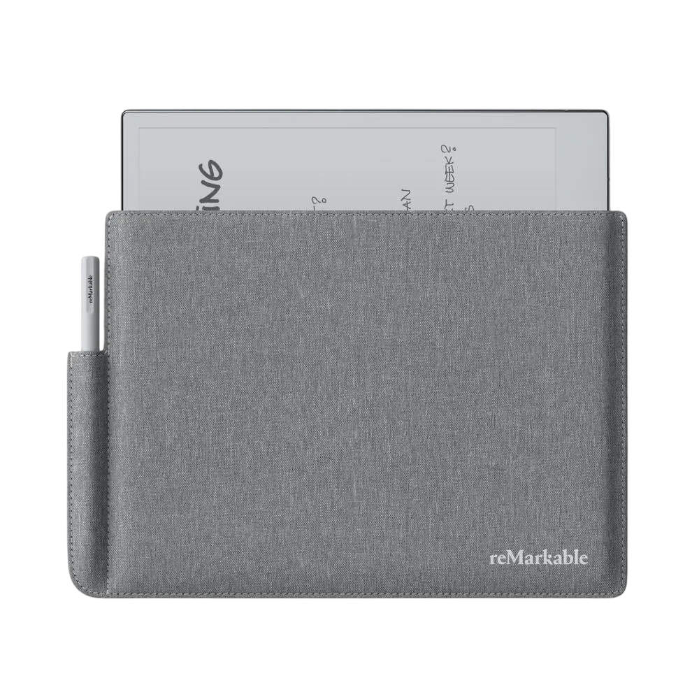 Remarkable Folio Polymer Weave Gray Rm310