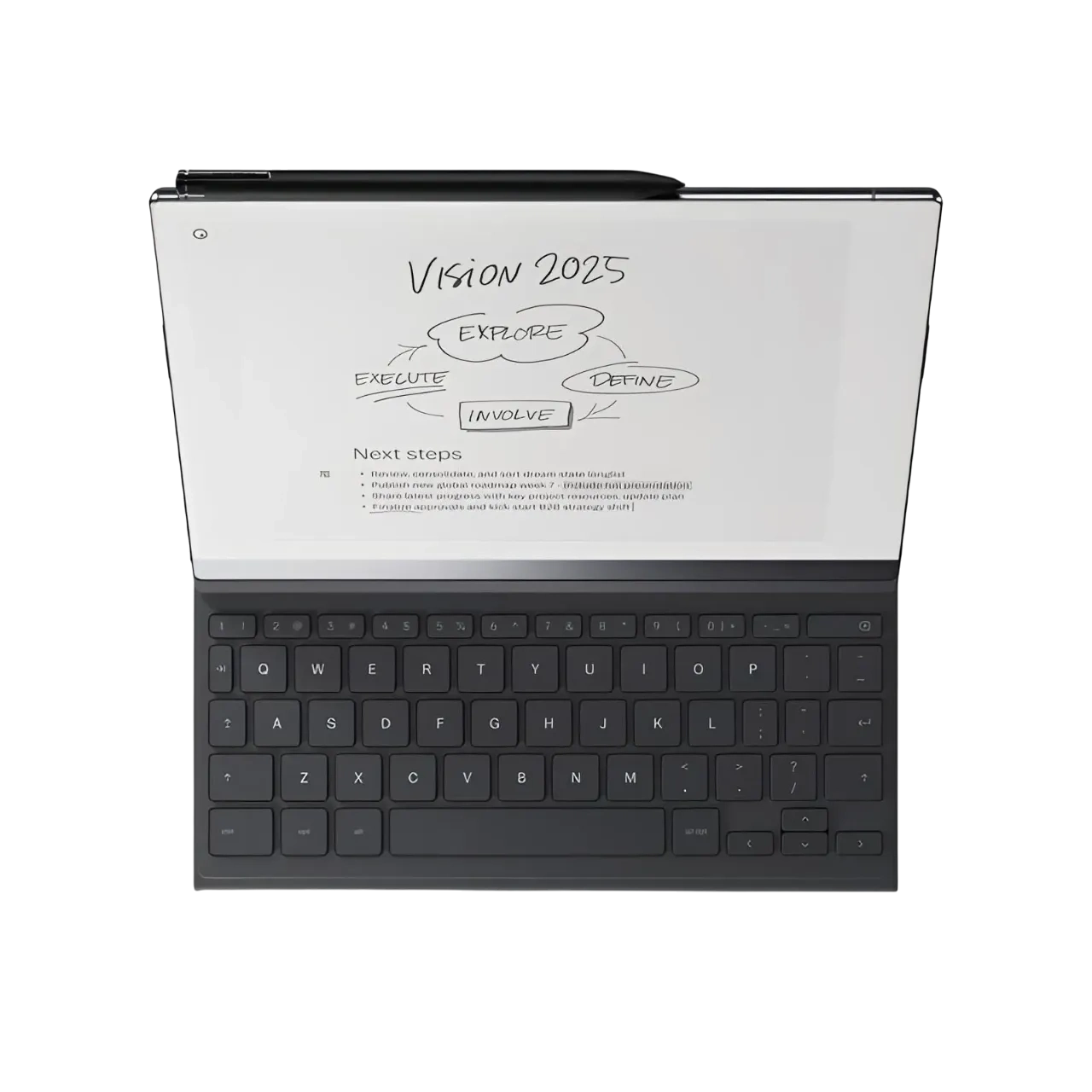 reMarkable Type Folio, Keyboard Cover For Your Paper Tablet, Sepia Brown, Uk English Layout, RM711
