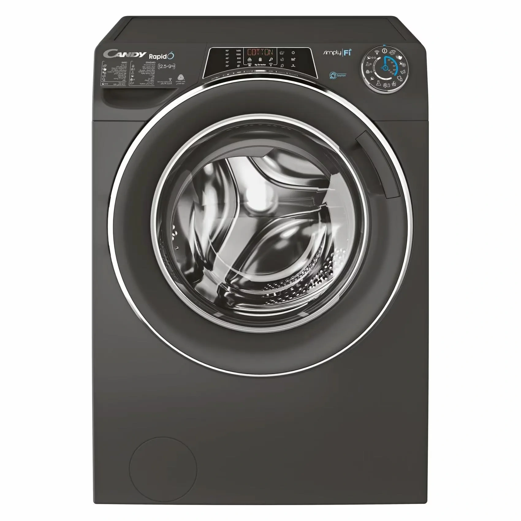 Candy Front Load Washer Dryer 12.5 Kg Wash 9Kg Dry Row412596Dwmcr19