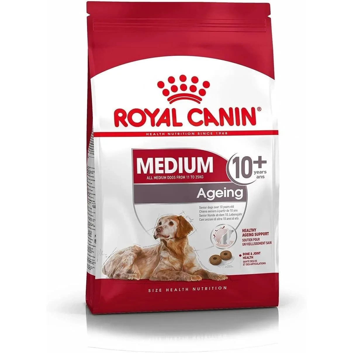 Royal Canin Shn Medium Ageing 10+ 3 Kg Size Health Nutrition Dog Dry Food