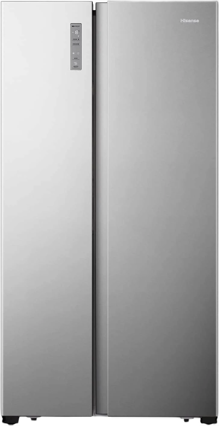 Hisense 670 Liter Refrigerator Side By Side A+ Energy Efficiency Silver Model RS670N4ASU