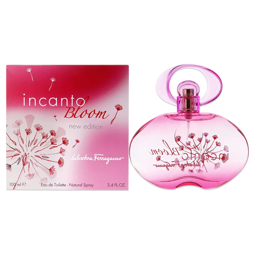 Salvatore Ferragamo Incanto Bloom Eau De Toilette For Women 100 Ml
