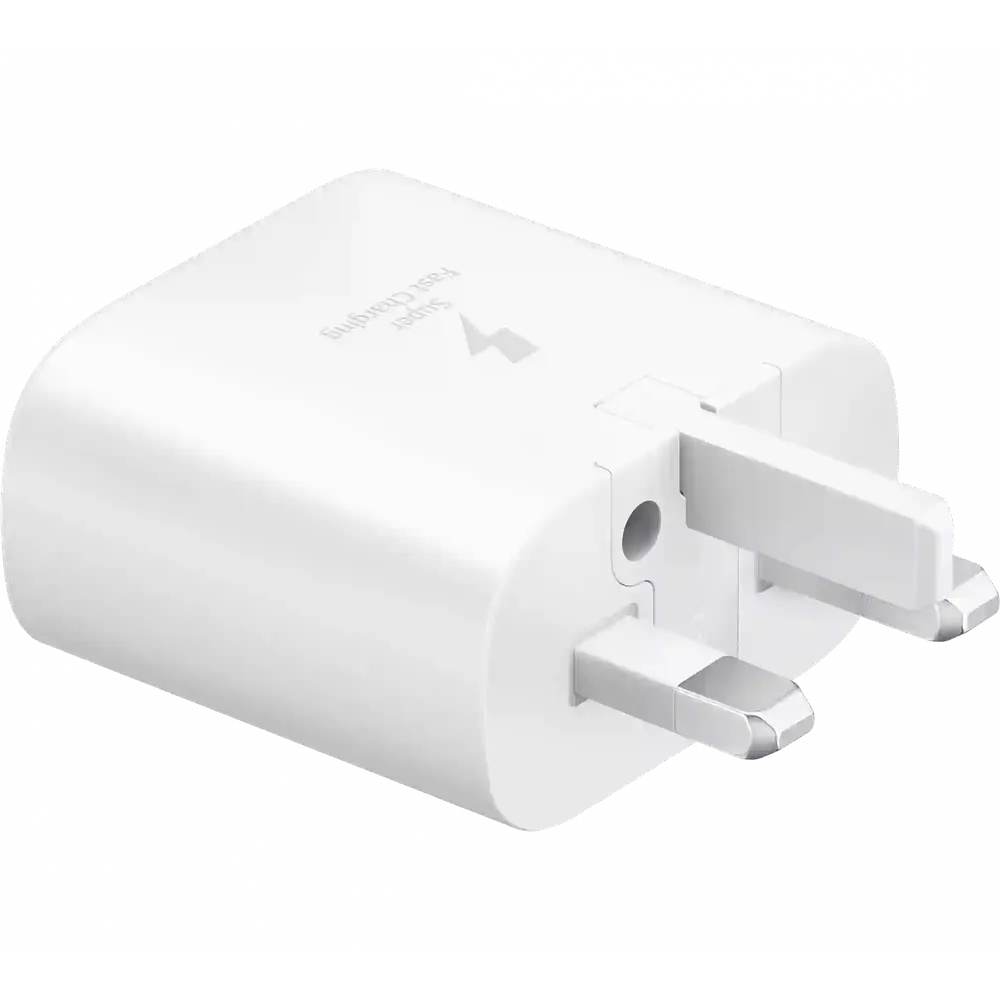 Samsung Adapter 25w 3 Pin Without Cable White