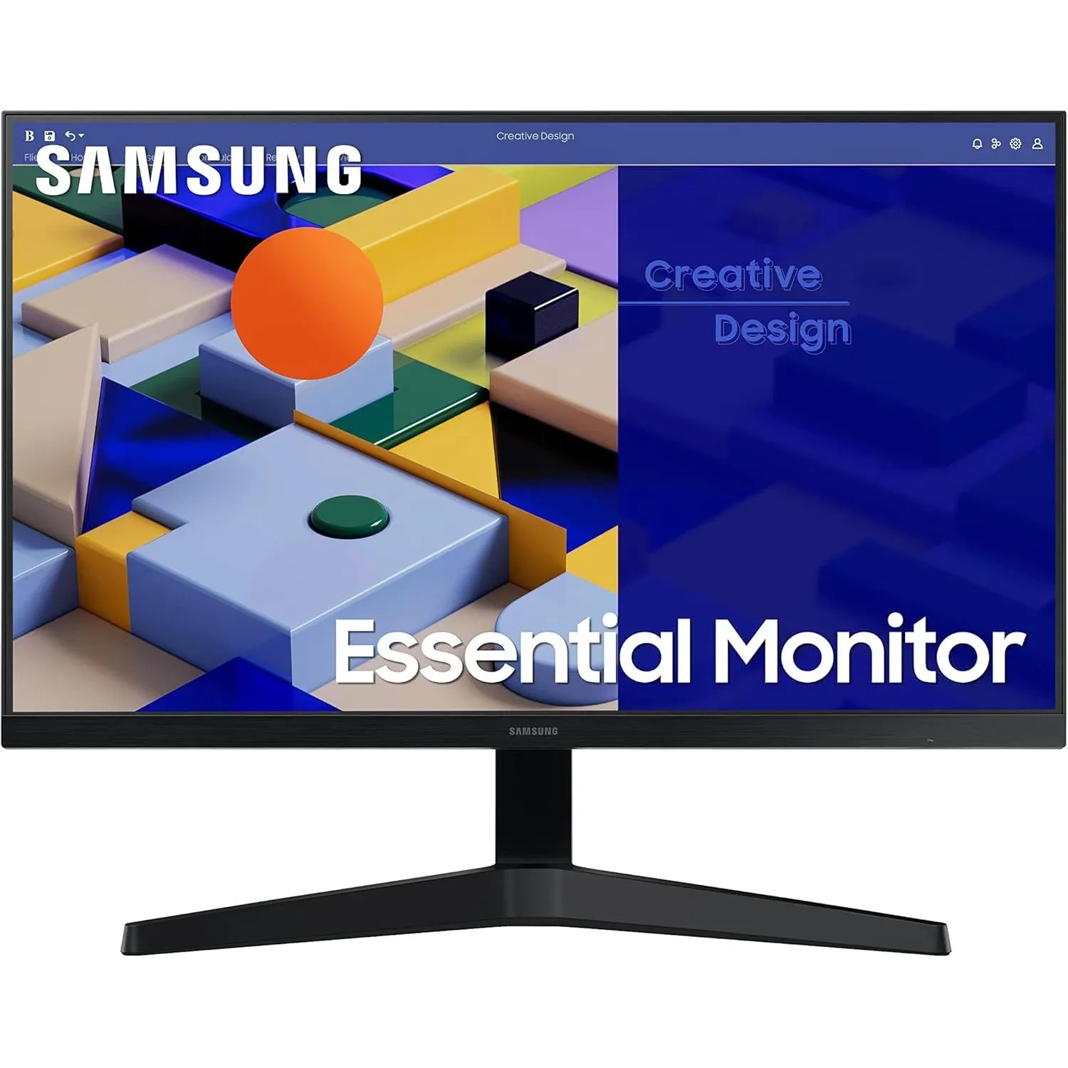 Samsung Essential 27-inch Mainstream Full Hd Flat Monitor Black