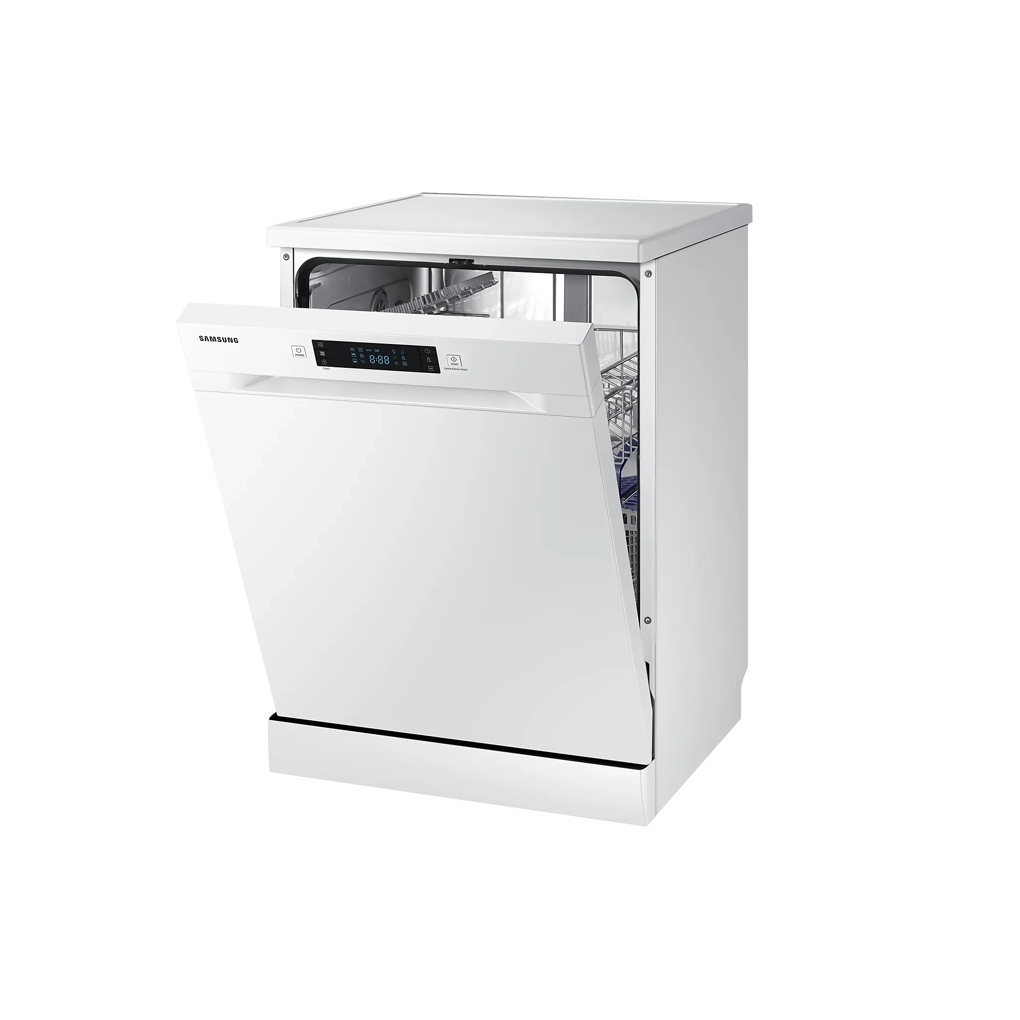 Samsung Freestanding Dishwashers, White - DW60M5070FW/SG