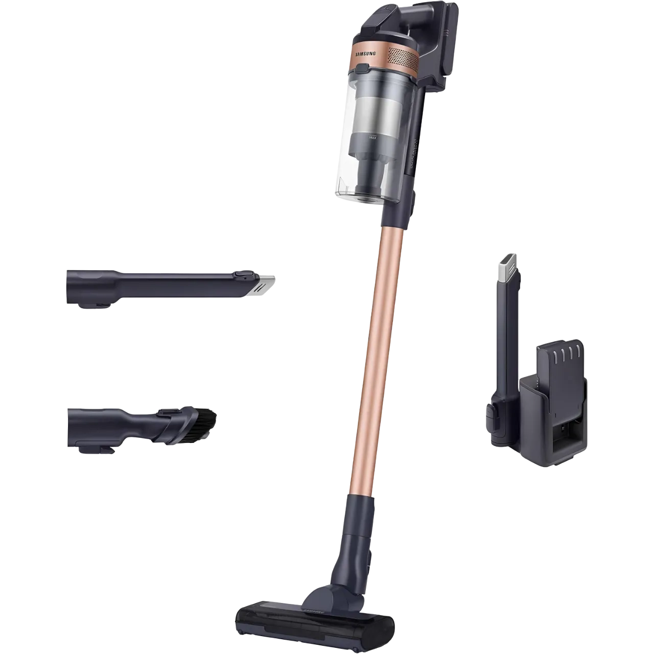 Samsung Jet 60 Flex Cordless Stick Vacuum Cleaner, VS15A6031R7, Rose Gold