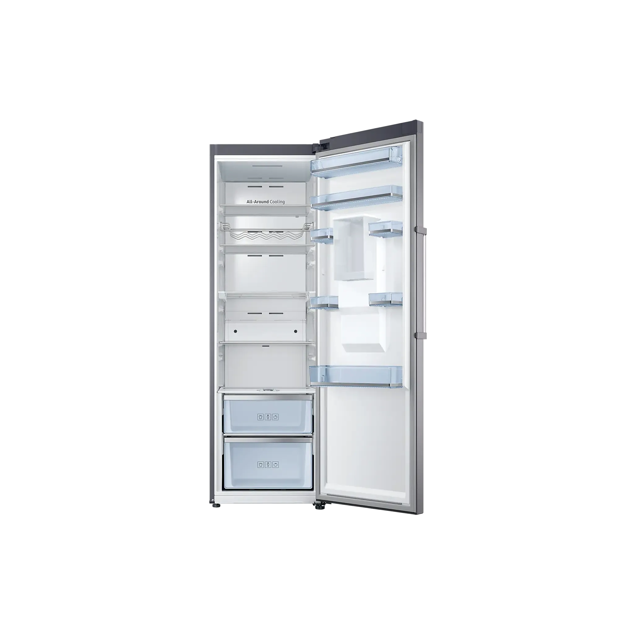 Samsung Upright Refrigerator with Digital Inverter Technology 375 L RR39M73107F/SG