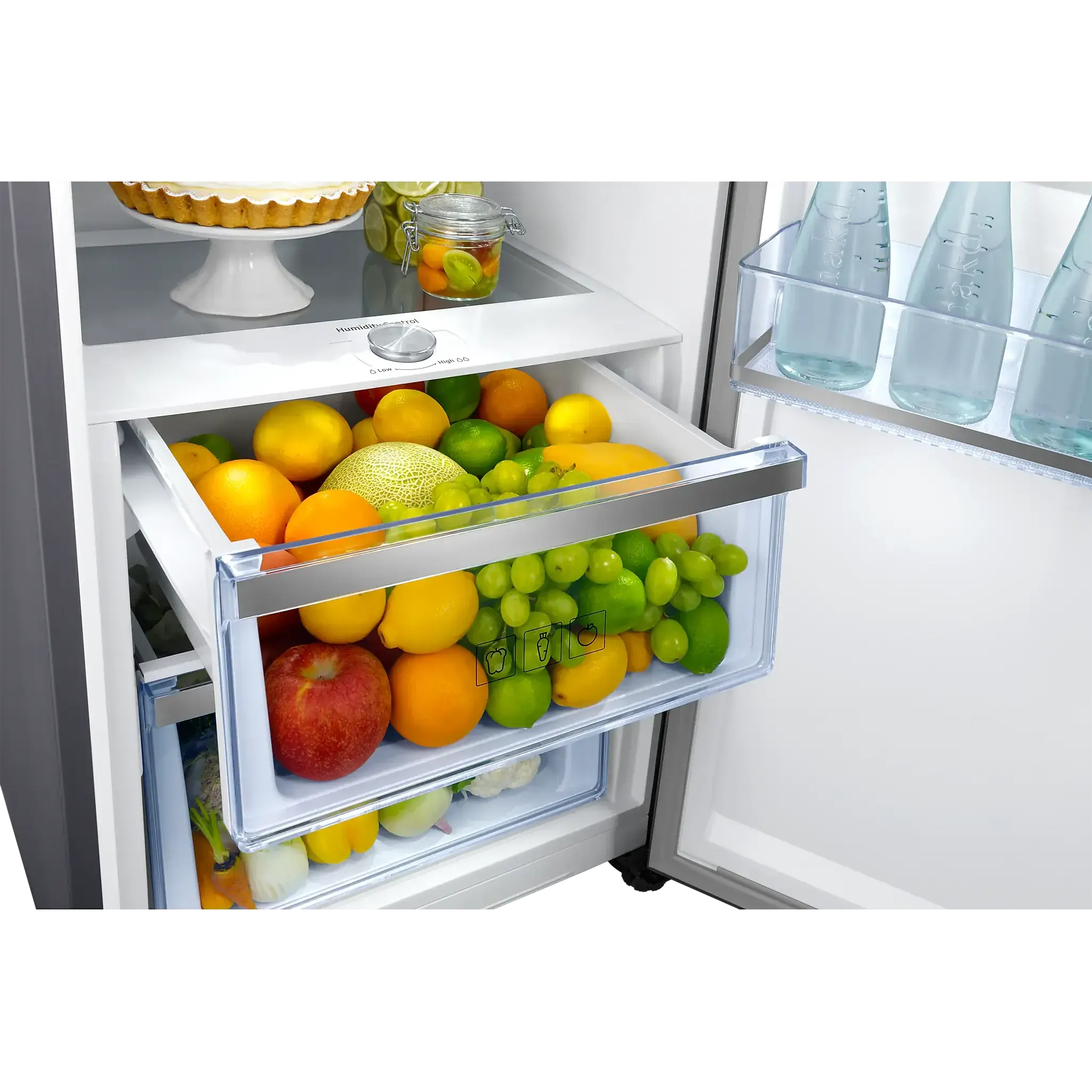 Samsung Upright Refrigerator with Digital Inverter Technology 375 L RR39M73107F/SG