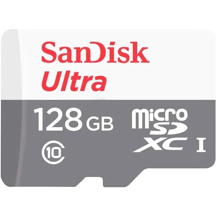 Sandisk 128gb Ultra Microsdxc Uhs-1 Memory Card - Sdsqunr-128g-gn6mn 128 Gb