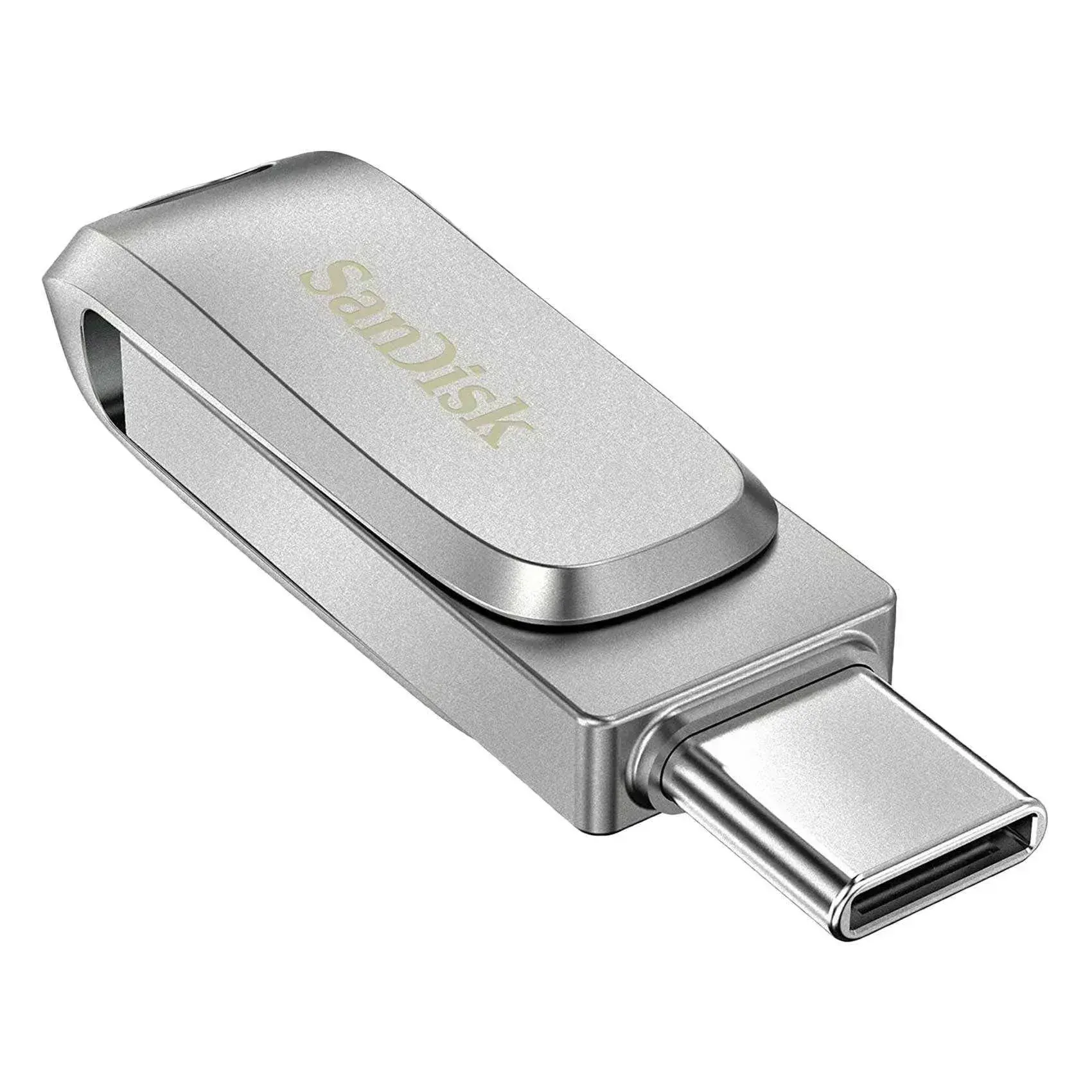Sandisk Ultra Dual Drive Luxe Usb Type-c Flash Drive 128GB Silver